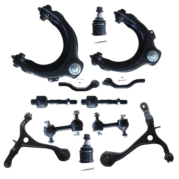 12pcs Complete Control Arm Front Suspension Kit for 2004-2008 ACURA 2003-2007 HONDA