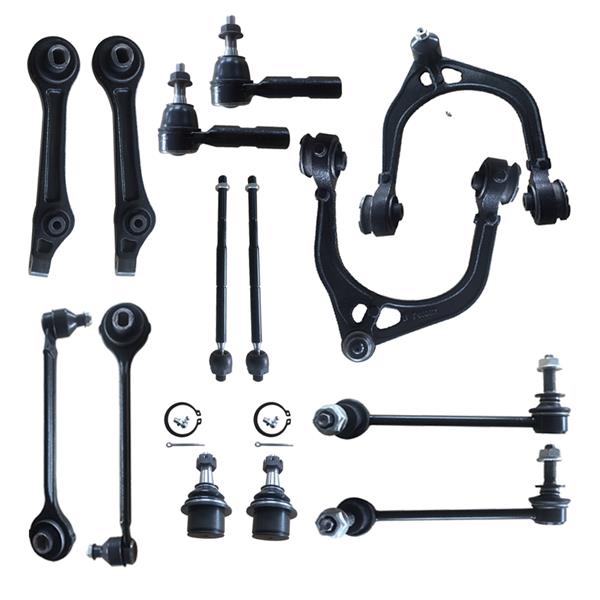 14pcs Complete Control Arm Front Suspension Kit for 2005-2010 CHRYSLER/DODGE