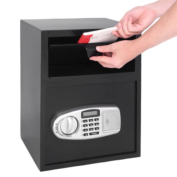 450x360x300mm Deliver Type Digital Keypad Safe Black