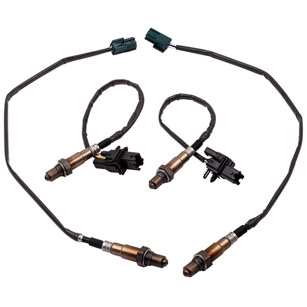 4 Pcs O2 Lambda Sensor 2 Upstream & 2 Downstream for Nissan Altima 3.5L 04-05