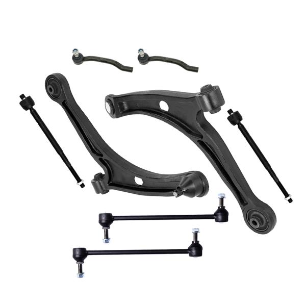 8pc Control Arm Set is Suitable for Acura MDX From 2001 To 2006 and Honda Pilot From 2003 to 2005