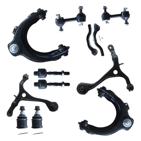 12pcs Complete Control Arm Front Suspension Kit for 2004-2008 ACURA 2003-2007 HONDA