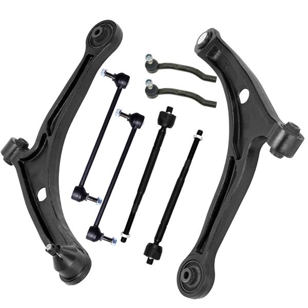 8pc Control Arm Set is Suitable for Acura MDX From 2001 To 2006 and Honda Pilot From 2003 to 2005