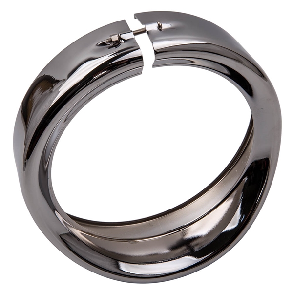 7 inch Visor Style Headlamp Trim Ring & 4.5 inch Trim Ring For Street Glide