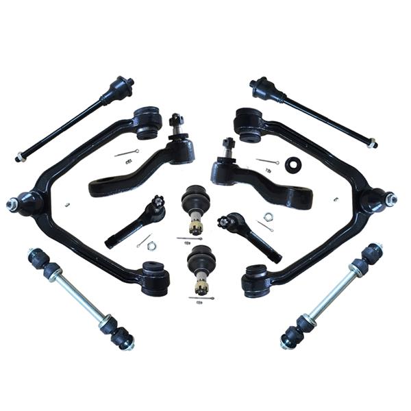 12pcs Complete Control Arm Front Suspension Kit for 99-07 Chevrolet GMC Truck's 2WD/4x4