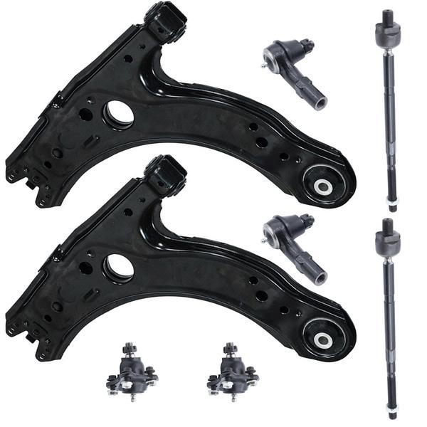 Front Lower Control Arms Kit For 1999-2002 2003-2006 VW Volkswagen Jetta Golf