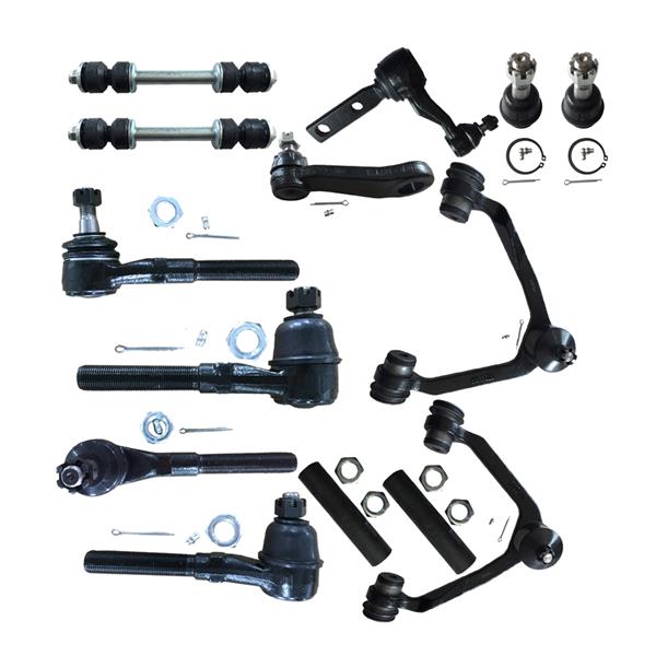 14pcs Complete Control Arm Front Suspension Kit for 97-04 FORD 98-02 LINCOLN