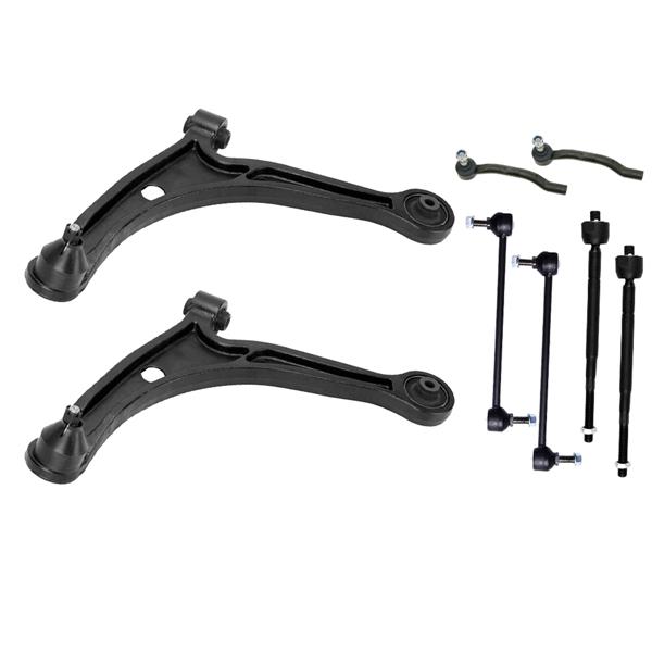 8pc Control Arm Set is Suitable for Acura MDX From 2001 To 2006 and Honda Pilot From 2003 to 2005