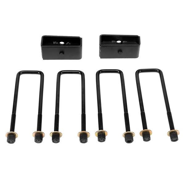 2007-2019 Chevy Silverado Sierra 1500 GMC 2" Rear Leveling lift block kit U BOLT