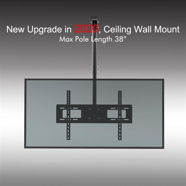 TMC-7006 Ceiling Mount TV Wall Bracket Roof Rack Pole Retractable For 32