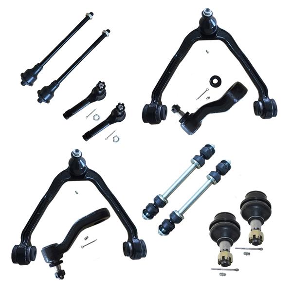 12pcs Complete Control Arm Front Suspension Kit for 99-07 Chevrolet GMC Truck's 2WD/4x4