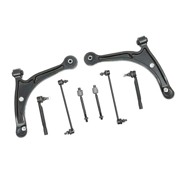 8pc Control Arm Set is Suitable for Acura MDX From 2001 To 2006 and Honda Pilot From 2003 to 2005