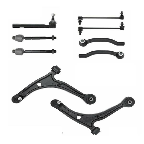 8pc Control Arm Set is Suitable for Acura MDX From 2001 To 2006 and Honda Pilot From 2003 to 2005