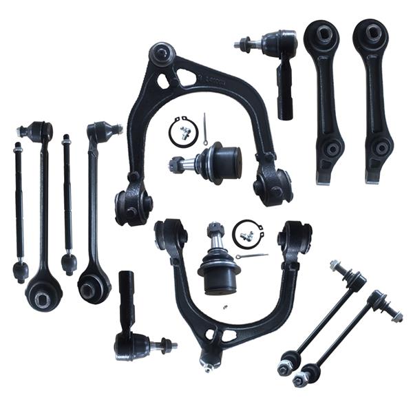 14pcs Complete Control Arm Front Suspension Kit for 2005-2010 CHRYSLER/DODGE