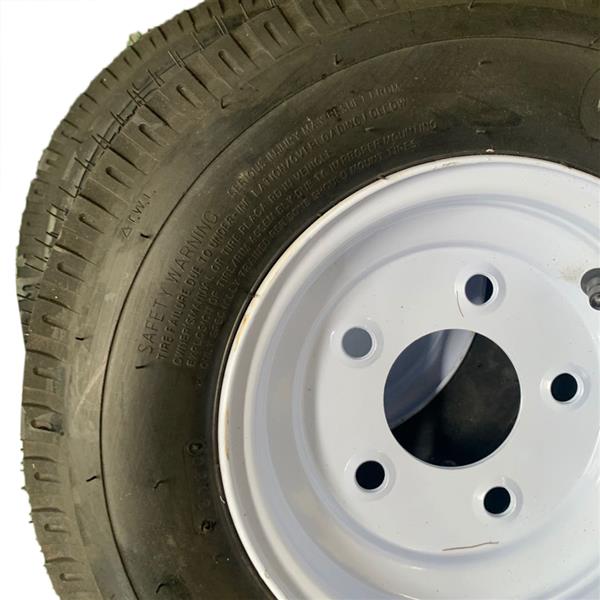 Two tire 4.80-8(5lug) 6PR P819 White rim