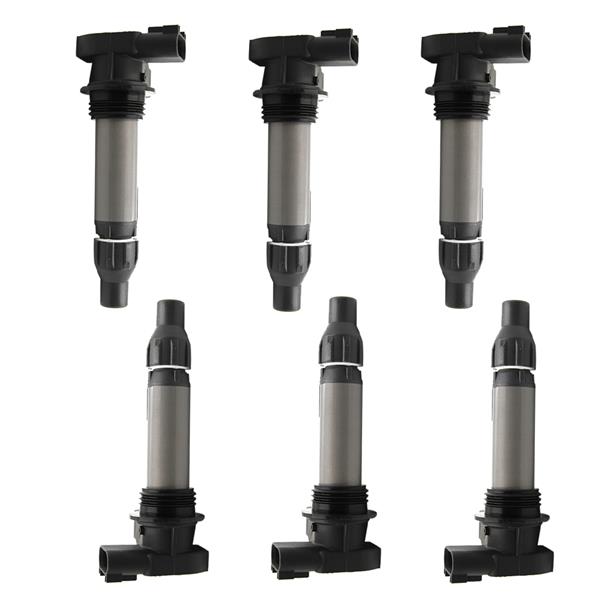 Set of 6 Brand New Ignition Coils for Buick LaCrosse Cadillac ATS Chevy UF569