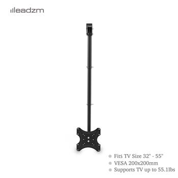 LEADZM TMC-7004 Ceiling Mount TV Wall Bracket Roof Rack Pole Retractable For 32\\"-55\\" Flat Screen