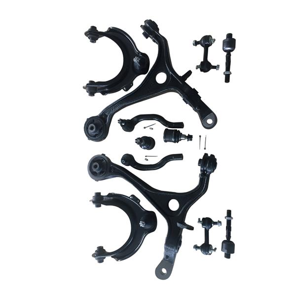 12pcs Complete Control Arm Front Suspension Kit for 2004-2008 ACURA 2003-2007 HONDA