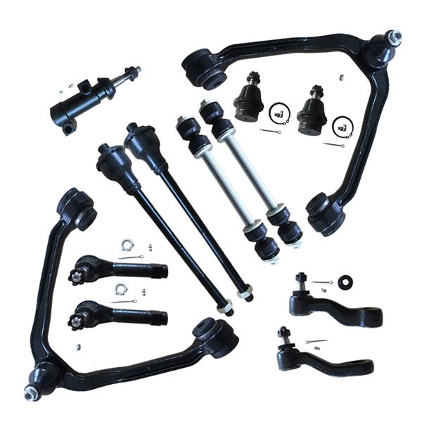 13pcs Complete Control Arm Front Suspension Kit for 02-06 CADILLAC 99-07 CHEVROLET/GMC