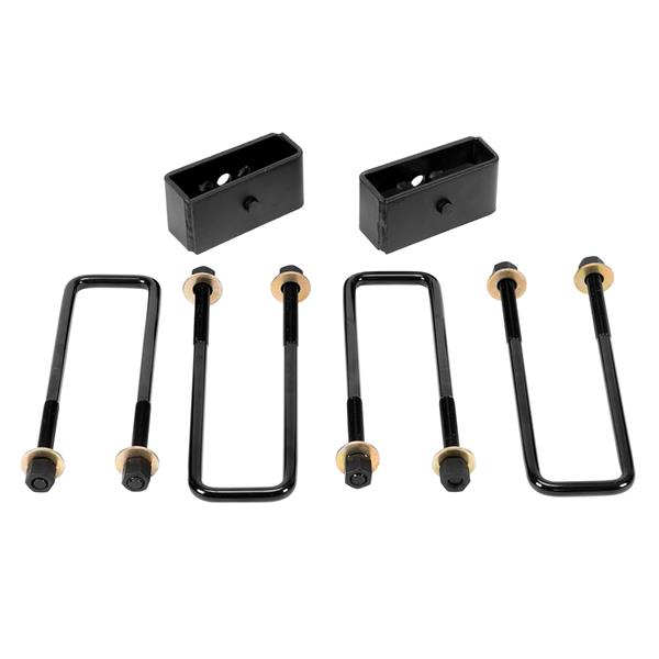 2007-2019 Chevy Silverado Sierra 1500 GMC 2" Rear Leveling lift block kit U BOLT