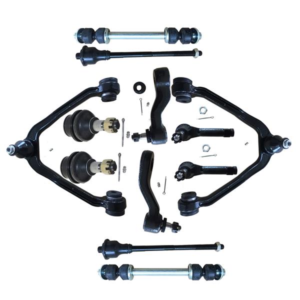 12pcs Complete Control Arm Front Suspension Kit for 99-07 Chevrolet GMC Truck's 2WD/4x4