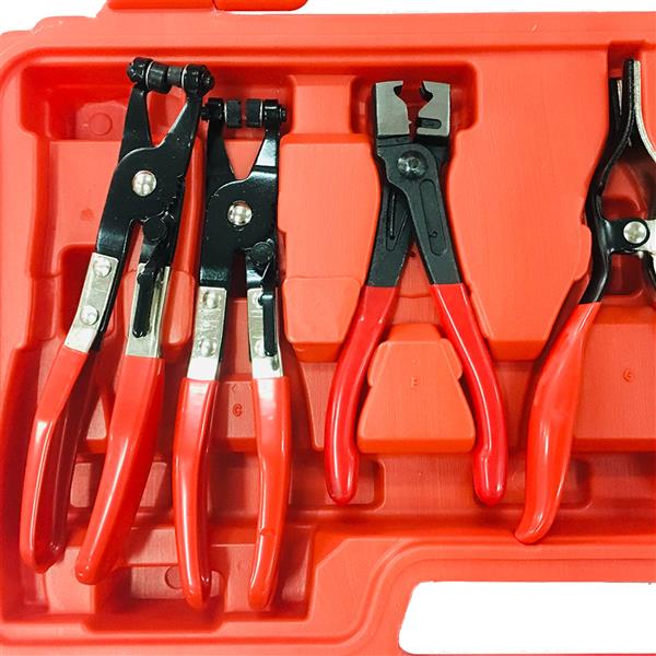 9Pc Hose Clamp Removal Pliers Kit Set