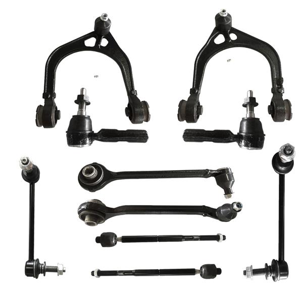 10pcs Complete Control Arm Front Suspension Kit for 05-14 CHRYSLER 05-10 DODGE