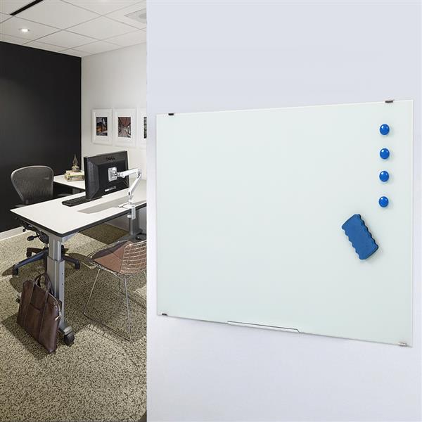 90x60cm Magnetic Glass Whiteboard (Non-porous Type)