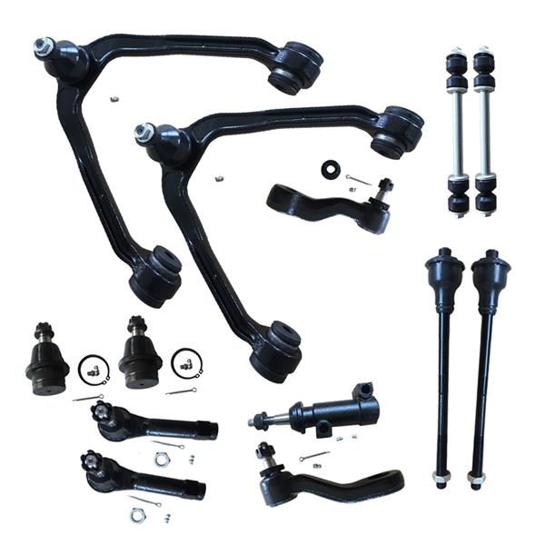 13pcs Complete Control Arm Front Suspension Kit for 02-06 CADILLAC 99-07 CHEVROLET/GMC