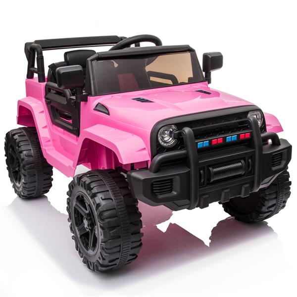 LEADZM LZ-922 Electric Car Dual Drive 35W*2 Battery 12V4.5AH*1 with 2.4G Remote Control Pink