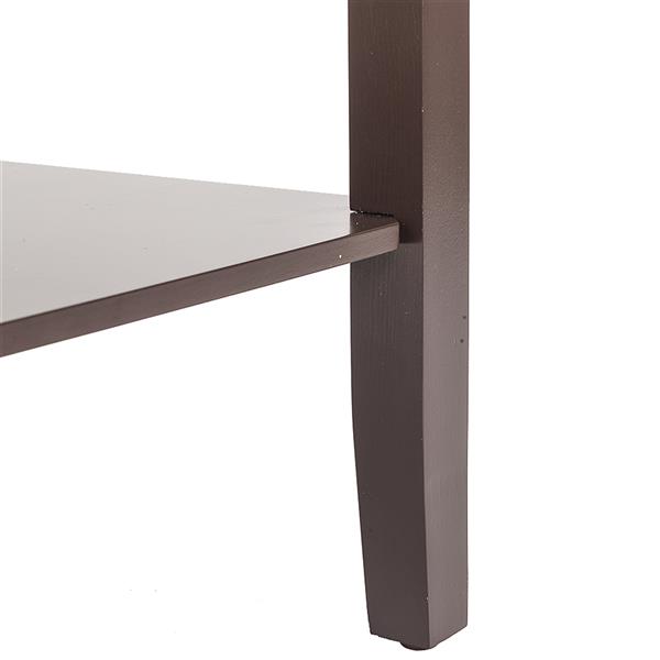 Coffee Side Table with Double layer High-footed ZT025 Coffee