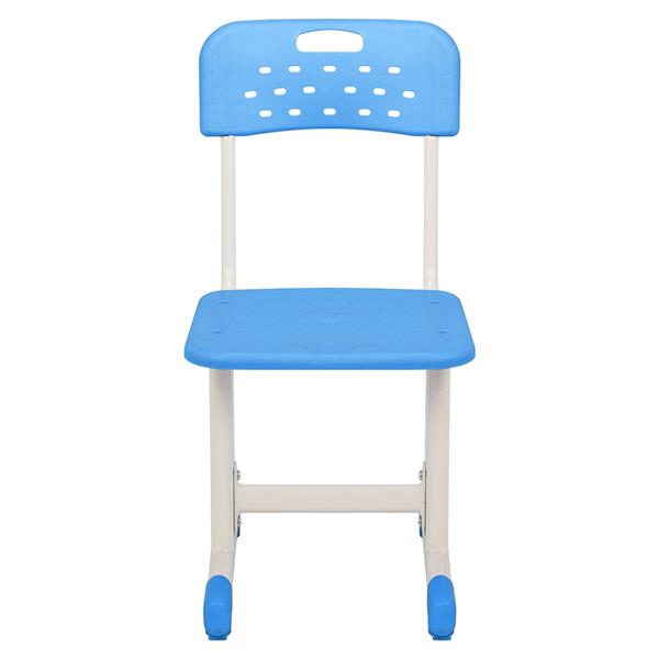 Adjustable Student Desk and Chair Kit Blue