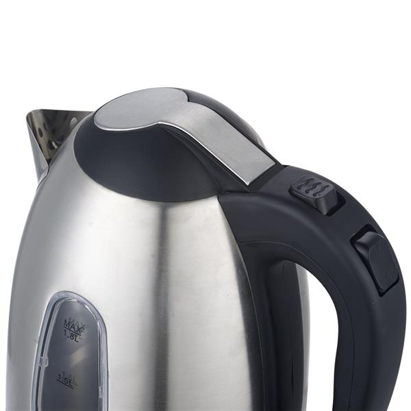 HD-1802S 220V 2000W 1.8L Stainless Steel Electric Kettle with Water Window