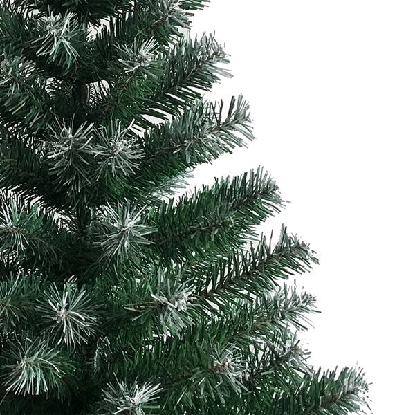 6FT Iron Leg White PVC 650 Branches Christmas Tree