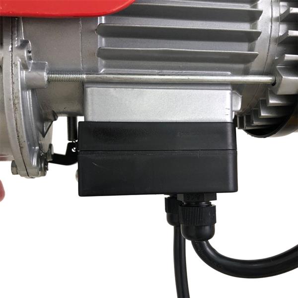 220lb/440lb Mini Electric Wire Hoist Remote Control Garage Auto Shop Overhead Lift
