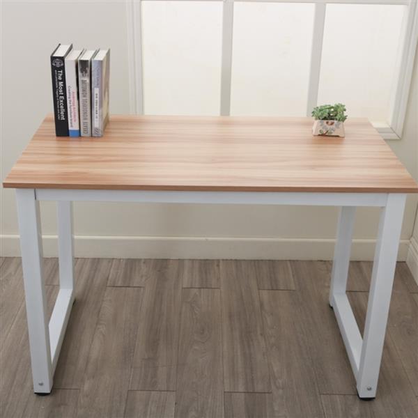 110cm Decent High Strength Wooden Computer Desk Oak 