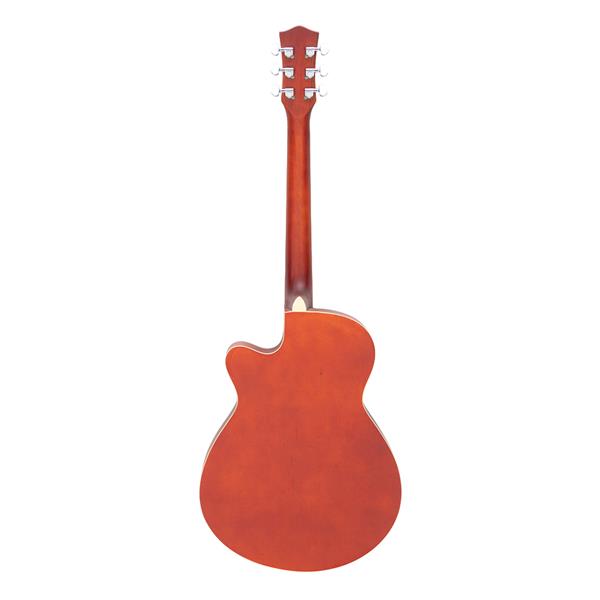 [Do Not Sell on Amazon] Glarry GT501 40 inch Spruce Front Cutaway Folk Guitar with Bag & Board & Wrench Tool Gradient Sunset(Do Not Sell on Amazon)