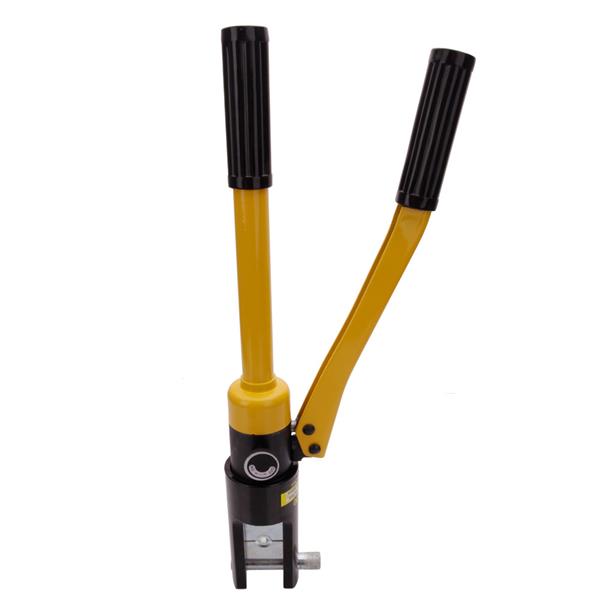 YQK-300 Domestic Use 16T Hydraulic Pliers with 11 Dies Black & Yellow