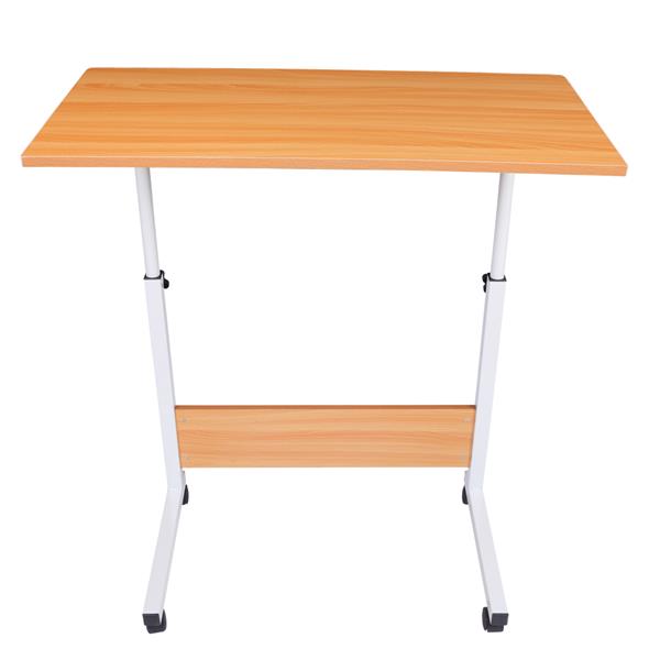 Large-Size Portable Multi-Purpose Computer Desk Baffle - Beech Color