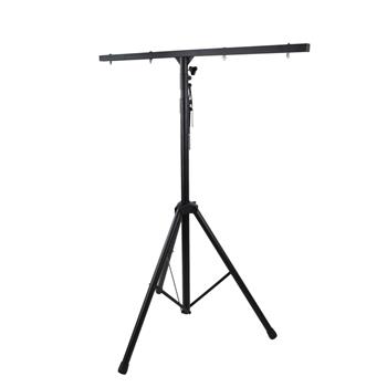Professional T Bar DJ Stage LED Lights Stand Adjustable High 4.7 To 10 Feet, Support 8 Stage Lights At The Same Time, Suit For Stage Or Family