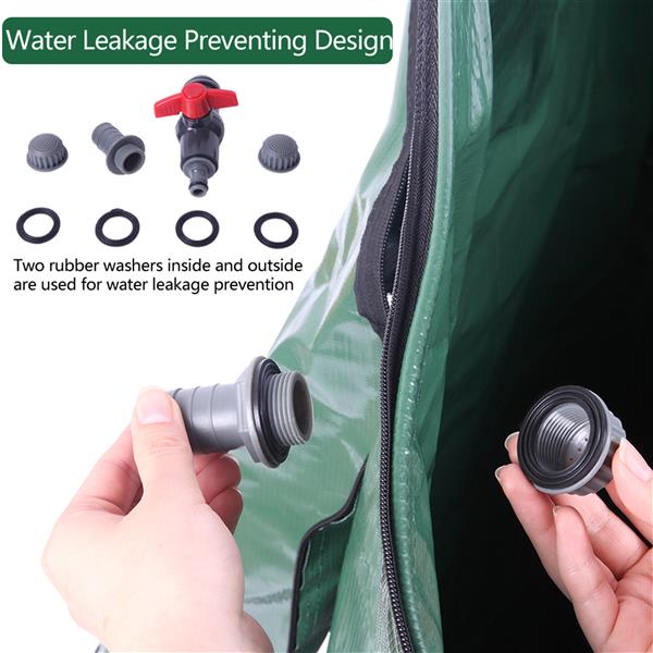 100 Gallon 可折叠集雨桶-13