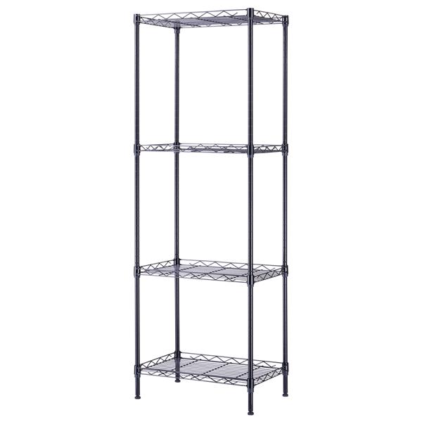 4-Tier Wire Shelving Unit Metal Storage Rack