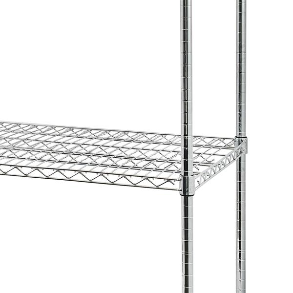 4-Shelf Wire Shelving Unit