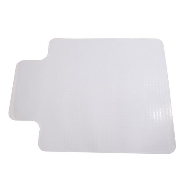 90 x 120 x 0.22cm PVC Home-use Protective Mat Chair Pad with Nail for Floor Chair Transparent