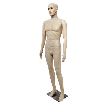 K3 Male Straight Hand Straight Foot Body Model Mannequin Skin Color