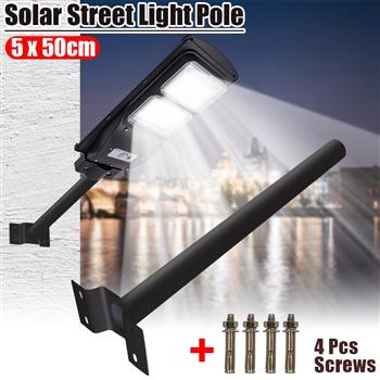 5 x 50CM Street Light Pole Black ZD000608