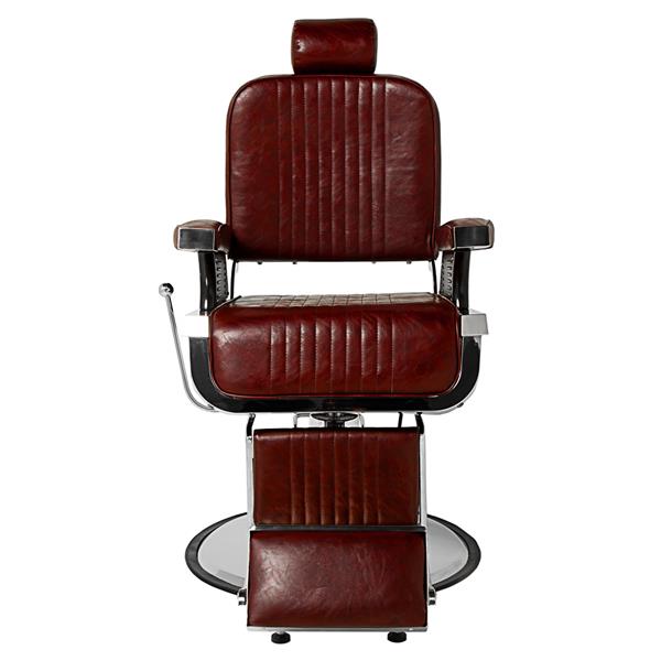 All Purpose Recline Hydraulic Barber Chair Heavy Duty Salon Spa Beauty Equipment Burgundy