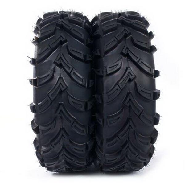 ATV Tires 26x9-14 Front left right Rubber Black millionparts rim diameter :12"