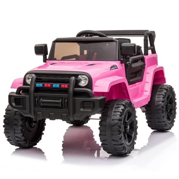 LEADZM LZ-922 Electric Car Dual Drive 35W*2 Battery 12V4.5AH*1 with 2.4G Remote Control Pink