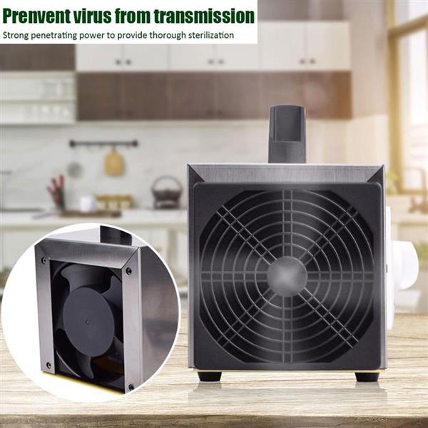 110V 10g Mechanical Knob Timing Ozone Air Purifier 5.5±0.5KV/ Ozone Output 10g/h